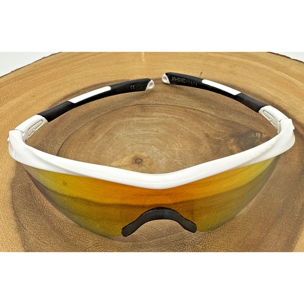 OAKLEY M2 Shiny White W/FIRE Iridium Lens Sunglass
